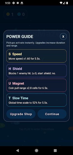 CrossMaze Screenshot 2