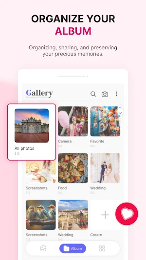 Gallery - Photo Album Vault Screenshot 1