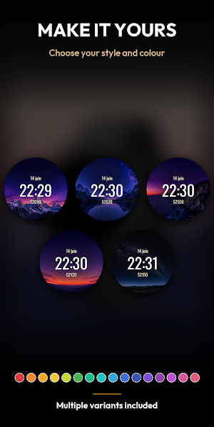 Paysage – Mountain Watch Face Screenshot 1