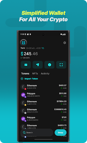 OxWallet Screenshot 2