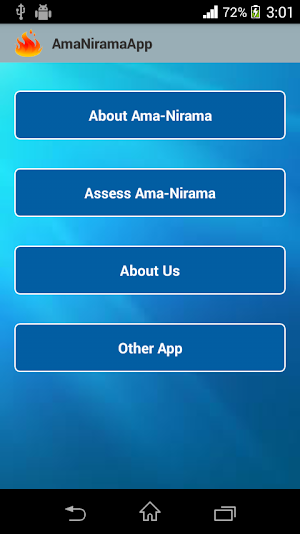 Ayurvedic AmaNirama Assessment Screenshot 1