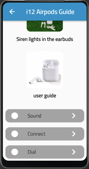 i12 airpods guide Screenshot 3