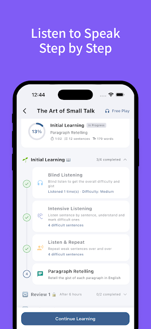 Echo Loop: English Coach Screenshot 2