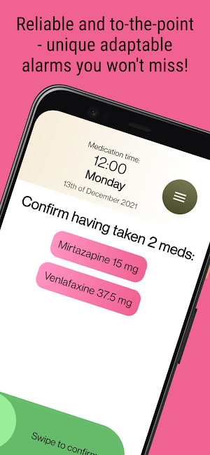 Medmento - medicine alarm Screenshot 0