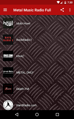 Metal Music Radio - Heavy Metal & Hard Rock Live Screenshot 0
