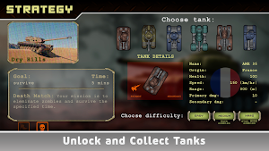 Zombies VS Tank Swamp Autofire Screenshot 2
