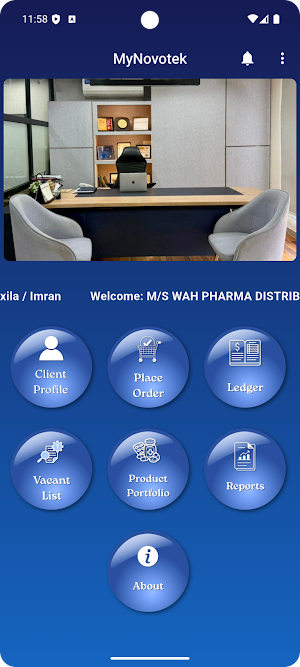 MyNovotek Screenshot 1