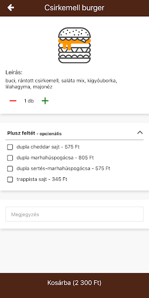Rózsa Ételbár Screenshot 2