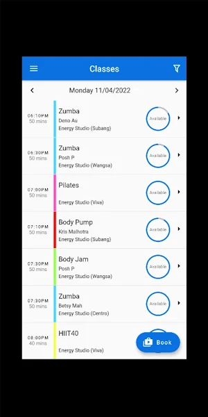 Star Fitness Member Screenshot 2