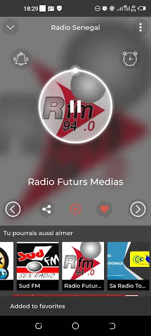 Radio Sénégal Screenshot 1