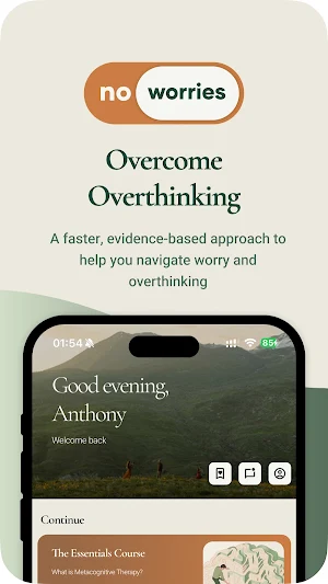 The No Worries App Screenshot 0