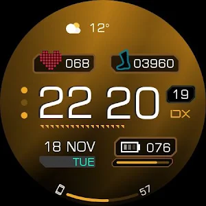 Dens DeusEx Watch Face Screenshot 2