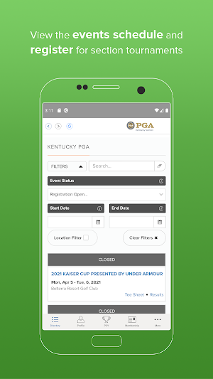 Kentucky PGA Section Screenshot 1