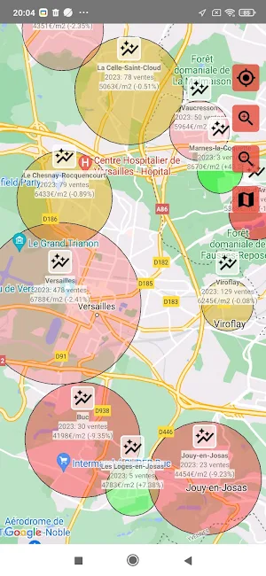 Prix Immobilier Screenshot 3
