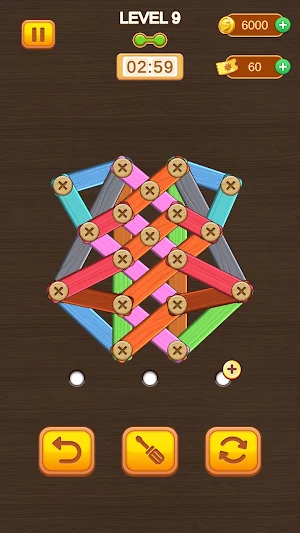 Woody Nuts Screw: Bolts Puzzle Screenshot 0