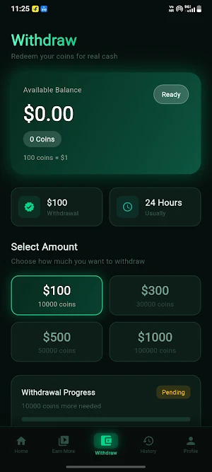 Earn Money Watching Video Screenshot 2