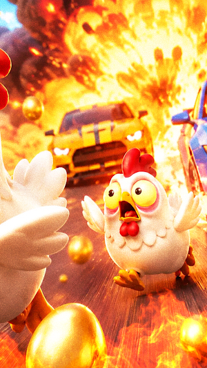 Chicken Dash Screenshot 1