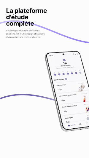 Purple study Screenshot 0