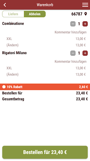 Schnitzel-Haus Wadgassen Screenshot 1