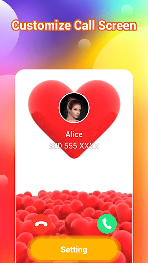 Call Screen - Color Phone Screen, Call Flash Screenshot 3