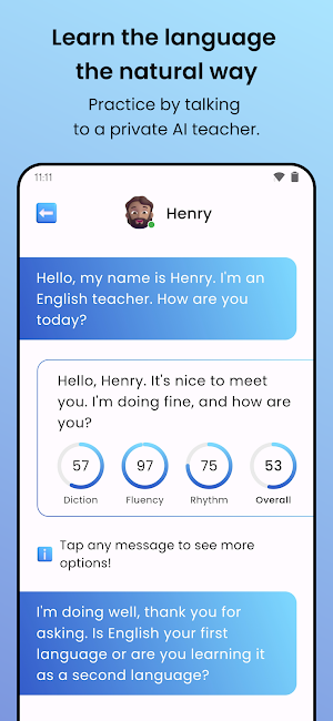 DialoGO - AI Native Speaker Screenshot 0