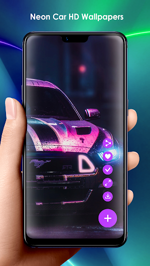 Neon Car HD Wallpapers Screenshot 1