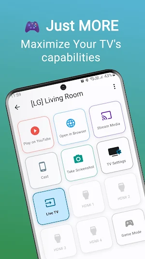 Mediator: TV Remote & Cast Screenshot 2