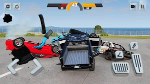 Cyber Track Crash Simulator Screenshot 2