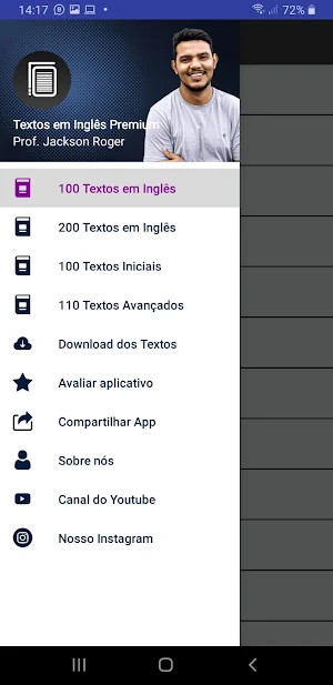 Textos em Inglês Premium Screenshot 1
