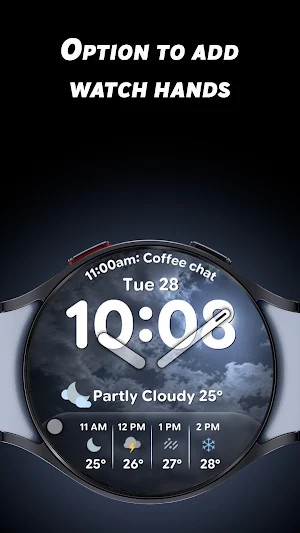 Digital Weather 3 - Watch face Screenshot 3