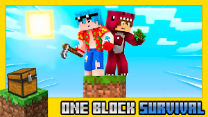 One Block Survival Map Screenshot 0