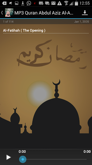 MP3 Quran Abdul Aziz Al-Ahmad Screenshot 2