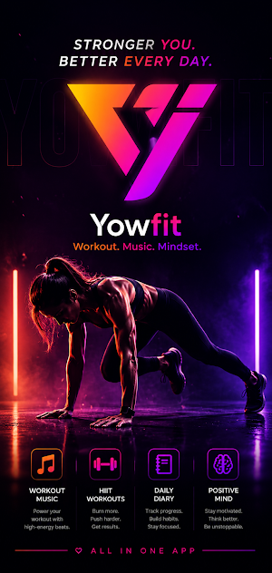 YowFit: Workout Music & Tabata Screenshot 0