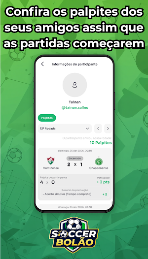 Bolão da copa: Soccer Bolão Screenshot 3