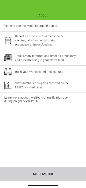 Meds4Mums2B Screenshot 1