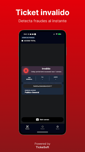 TickeScan Screenshot 2