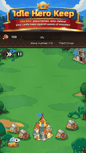 Idle Hero Keep Screenshot 0