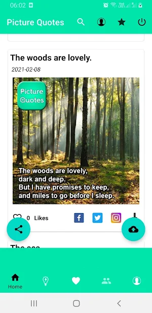 Picture Quotes Screenshot 3