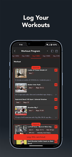 B3 Coaching Screenshot 1