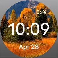 Yellow Autumn - Watch Face