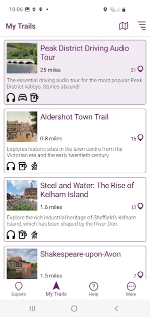 Places and Trails Screenshot 3