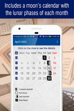 honduras calendar 2022 Screenshot 3