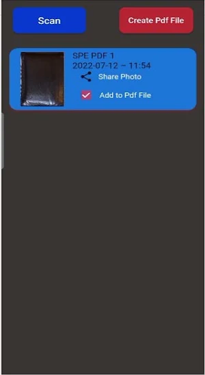 Spe Scan and pdf converter Screenshot 1