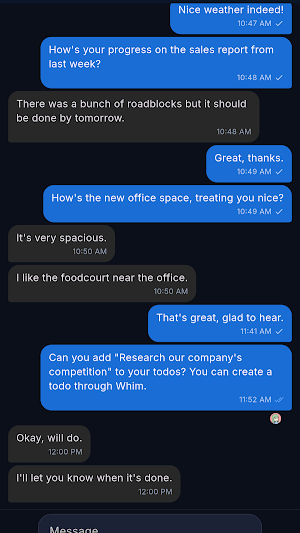Whim Screenshot 3