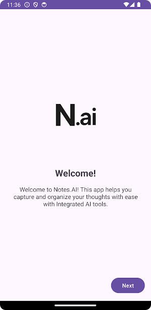 NotesAI: AI note app Screenshot 0