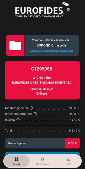 Euro Fides Connect Screenshot 0