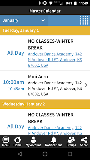 Andover Dance Academy Screenshot 3