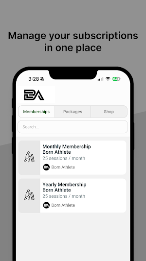 Born Athlete Screenshot 3