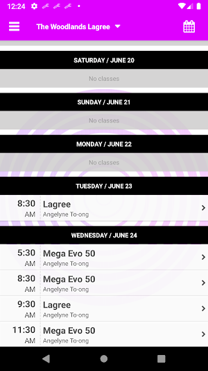 The Woodlands Lagree Screenshot 2