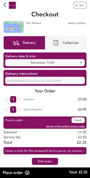 Zinga Kitchen Screenshot 2